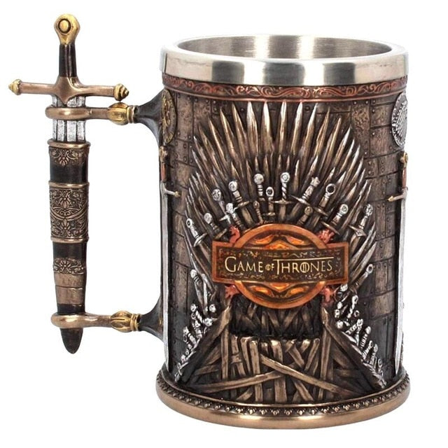 Game Of Thrones Mug 3D Emboss Iron Throne