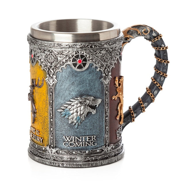 Game Of Thrones Mug 3D Emboss Iron Throne