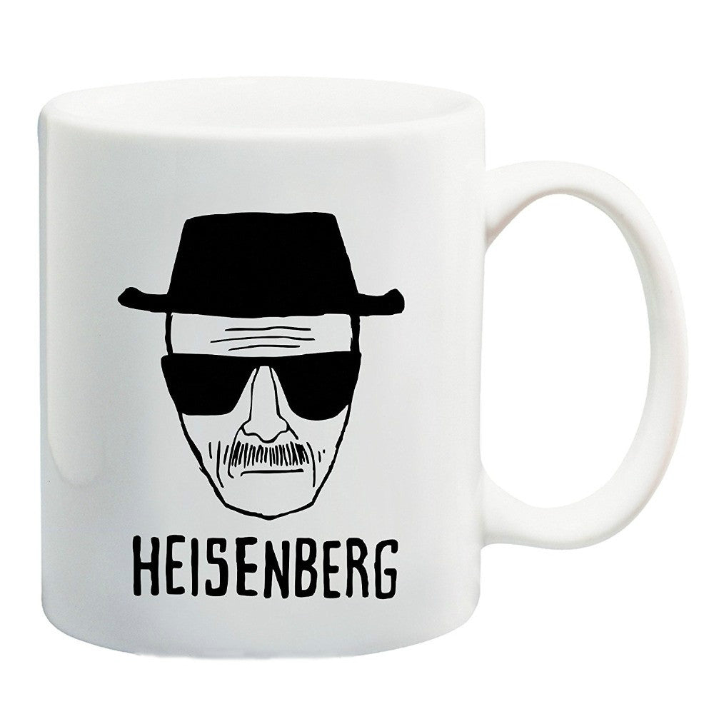 HEISENBERG Breaking Bad White Mug