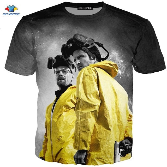 3D Breaking Bad T-Shirt