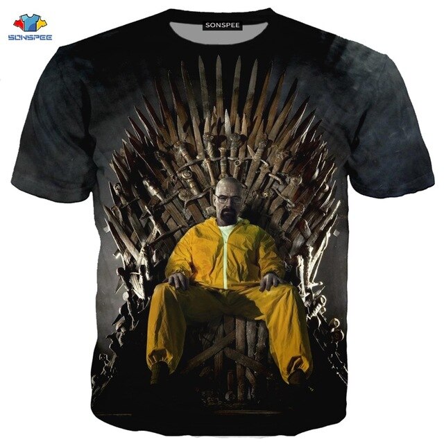 3D Breaking Bad T-Shirt