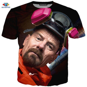 3D Breaking Bad T-Shirt