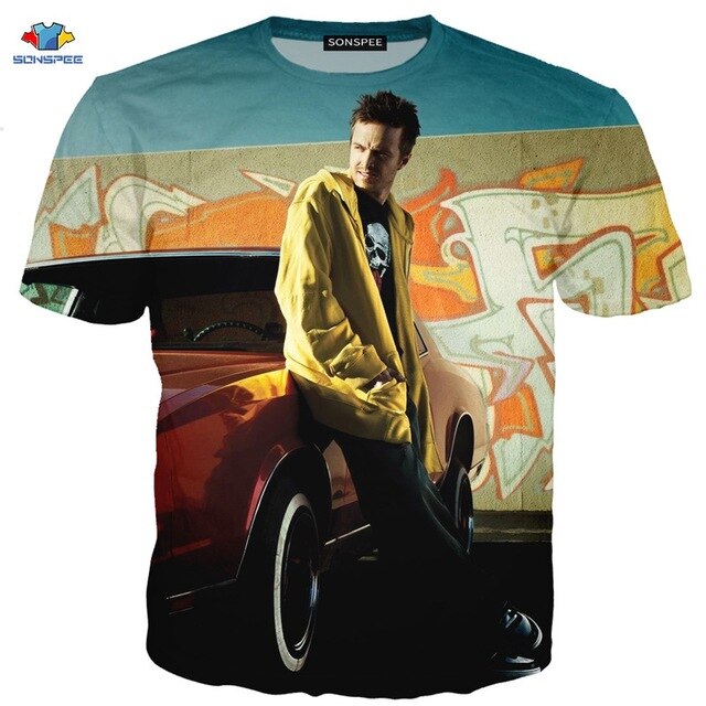 3D Breaking Bad T-Shirt