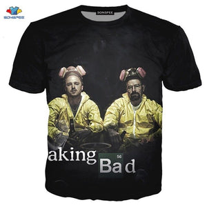 3D Breaking Bad T-Shirt