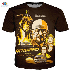 3D Breaking Bad T-Shirt