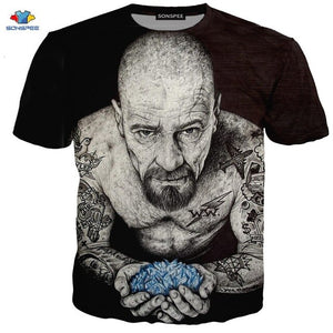 3D Breaking Bad T-Shirt