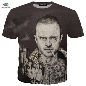 3D Breaking Bad T-Shirt