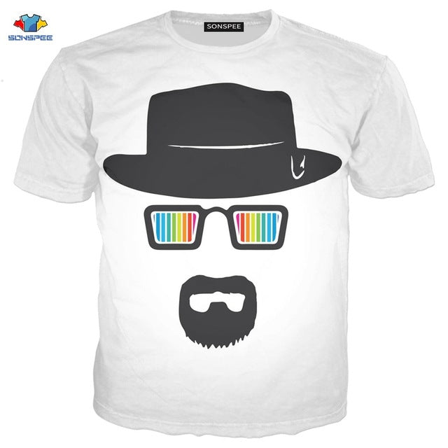 3D Breaking Bad T-Shirt