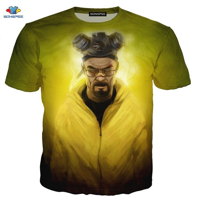 3D Breaking Bad T-Shirt