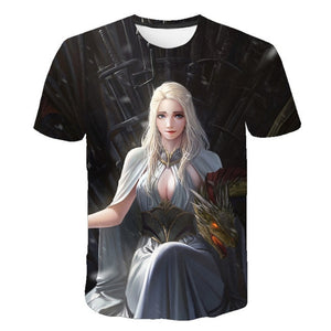 3D Game Of Thrones T-shirt