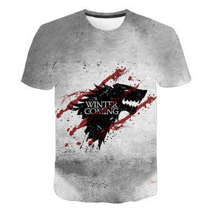 3D Game Of Thrones T-shirt