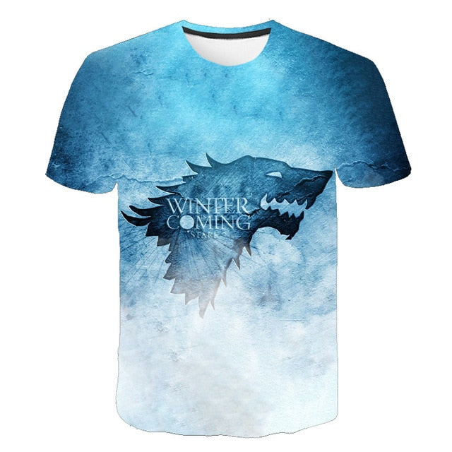 3D Game Of Thrones T-shirt