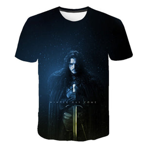 3D Game Of Thrones T-shirt