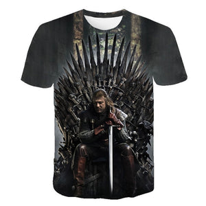 3D Game Of Thrones T-shirt