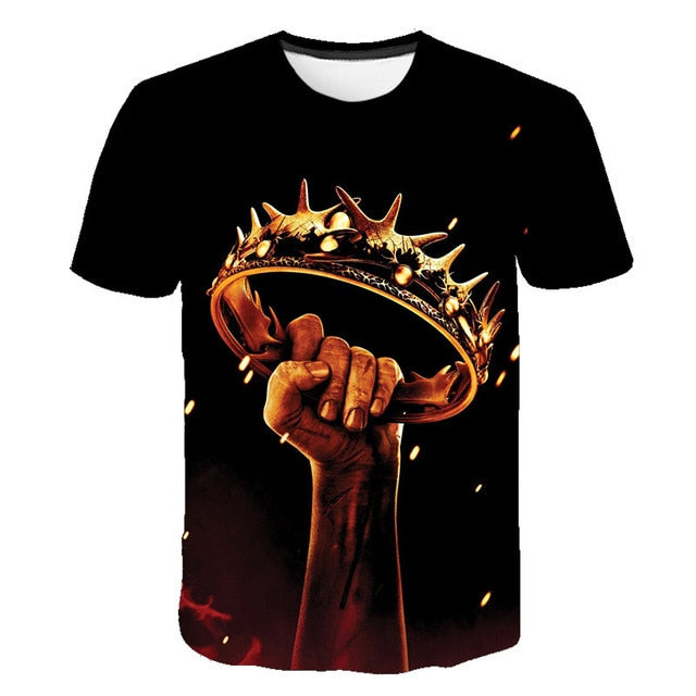 3D Game Of Thrones T-shirt