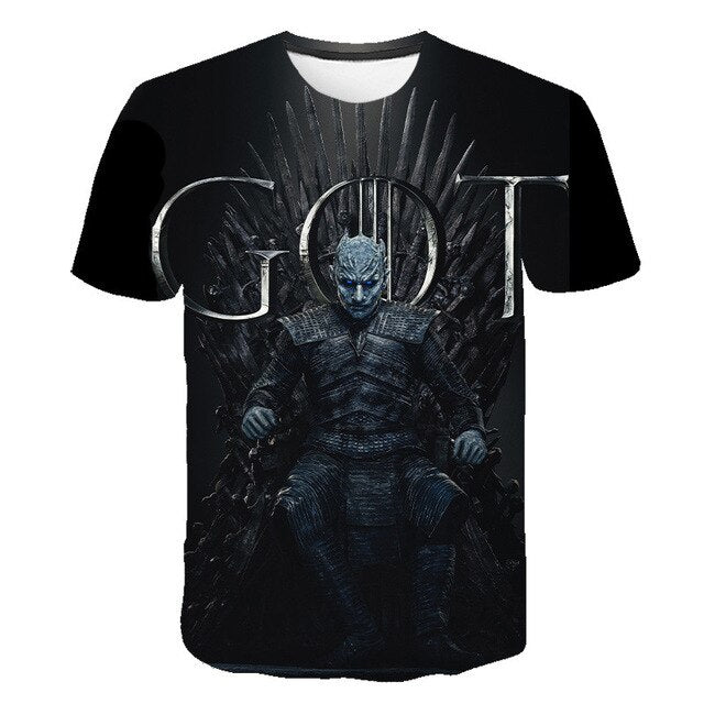 3D Game Of Thrones T-shirt