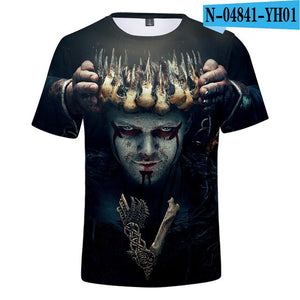 Vikings 3D T-Shırt