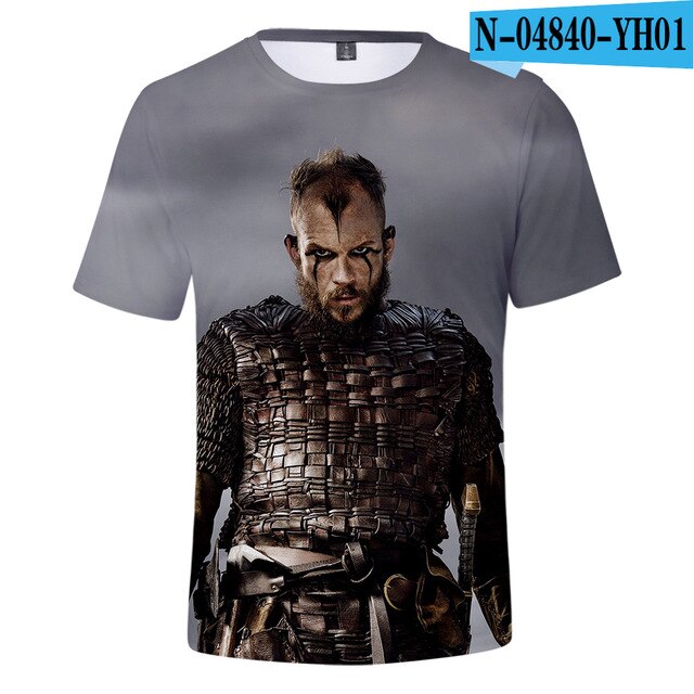 Vikings 3D T-Shırt