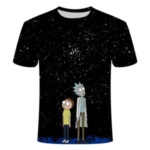 3D Rick and Morty T-Shirt