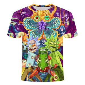 3D Rick and Morty T-Shirt