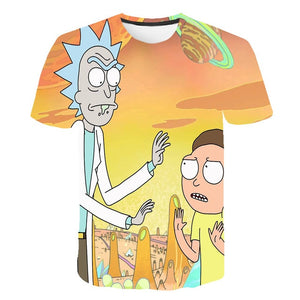 Rick And Morty 3D T-Shirt