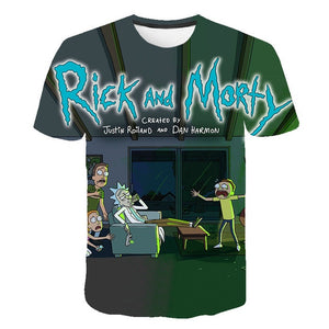 Rick And Morty 3D T-Shirt