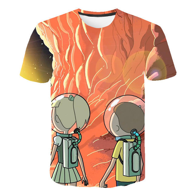 Rick And Morty 3D T-Shirt