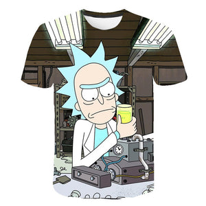 Rick And Morty 3D T-Shirt