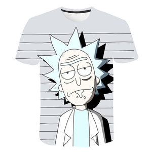 Rick And Morty 3D T-Shirt