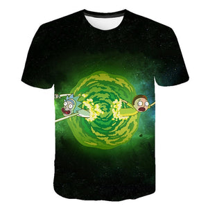 Rick And Morty 3D T-Shirt