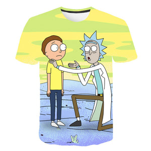 Rick And Morty 3D T-Shirt