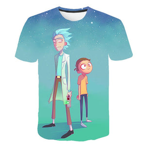 Rick And Morty 3D T-Shirt