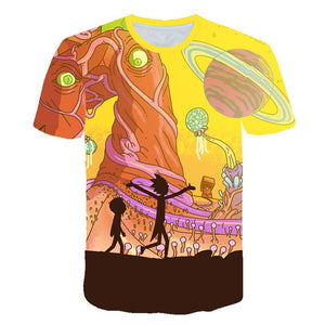 Rick And Morty 3D T-Shirt