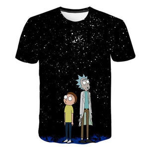 Rick And Morty 3D T-Shirt