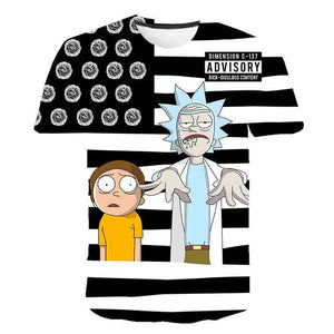 Rick And Morty 3D T-Shirt