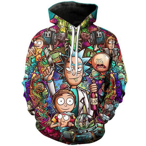 Rick And Morty Hoodie